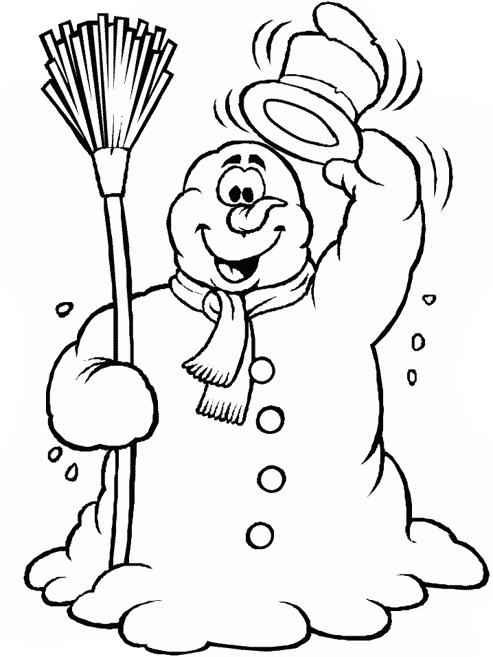 136+ Joyous Winter Activity Coloring Pages Printable