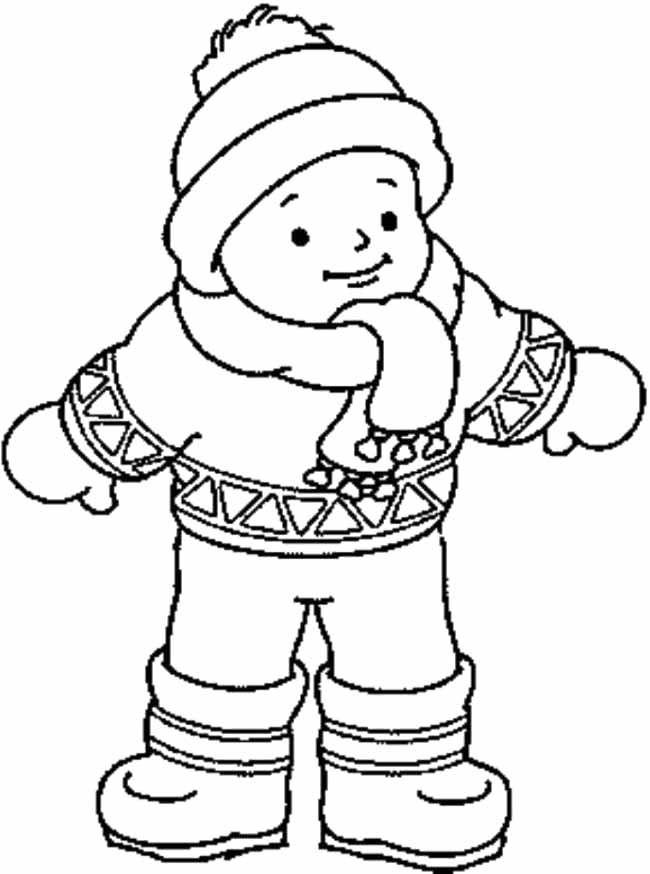 89+ Exciting Winter Activity Coloring Pages Printable