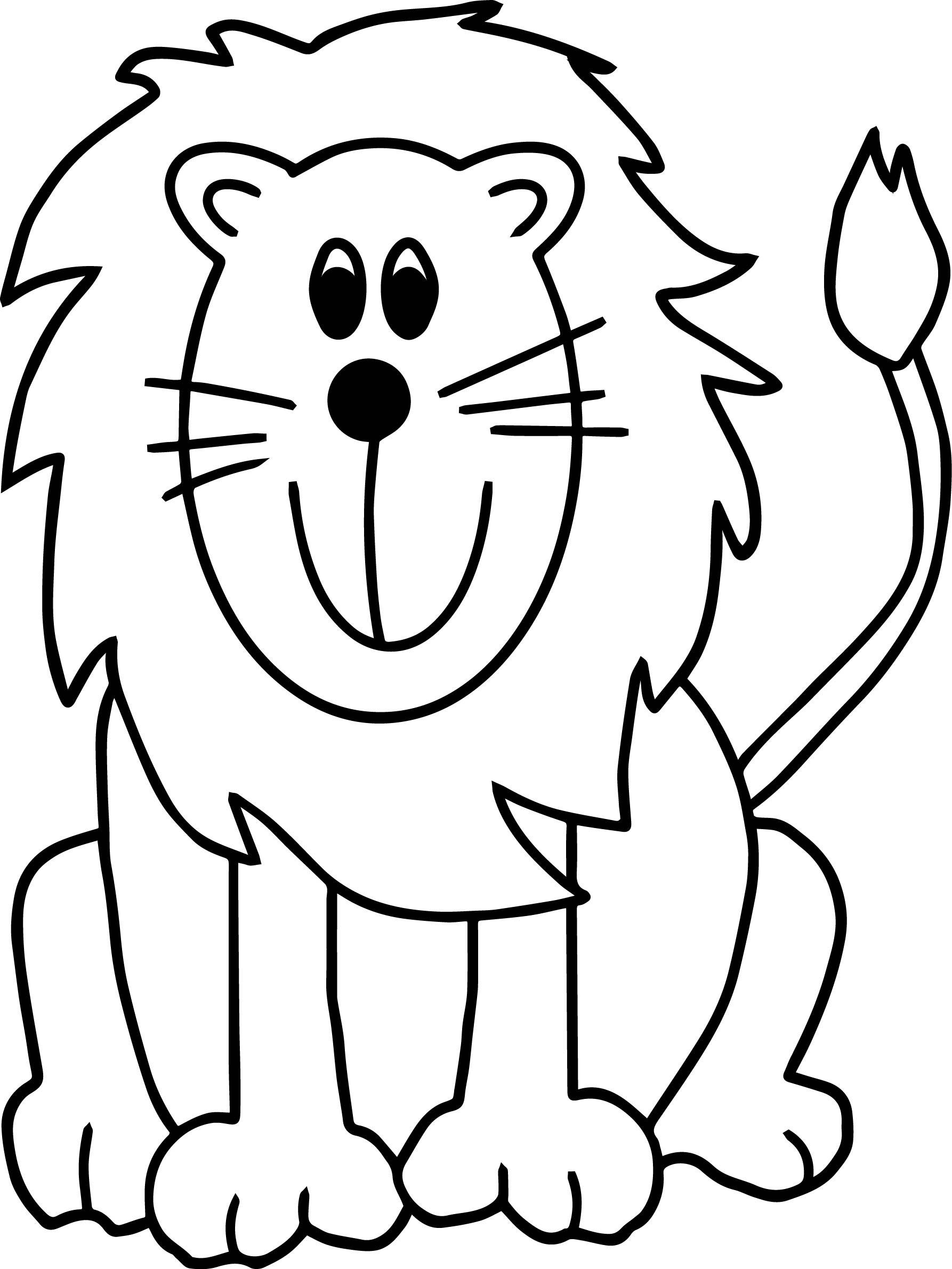 48+ Realistic Animal Coloring Pages for Educational