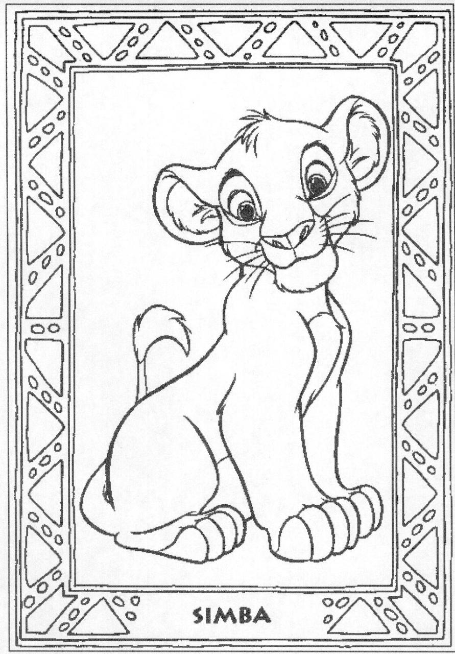 10 Disney Coloring Pages The Lion King: Unleash Your Creativity and Dive into the Pride Lands