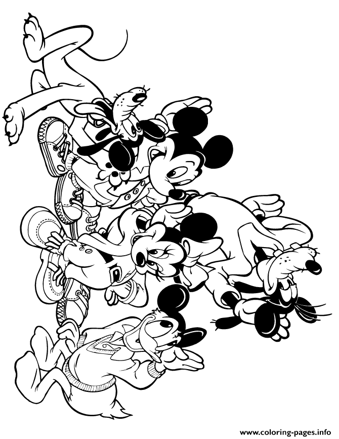 10 Fun Disney Group Coloring Pages for Friends to Unleash Your Inner Artist