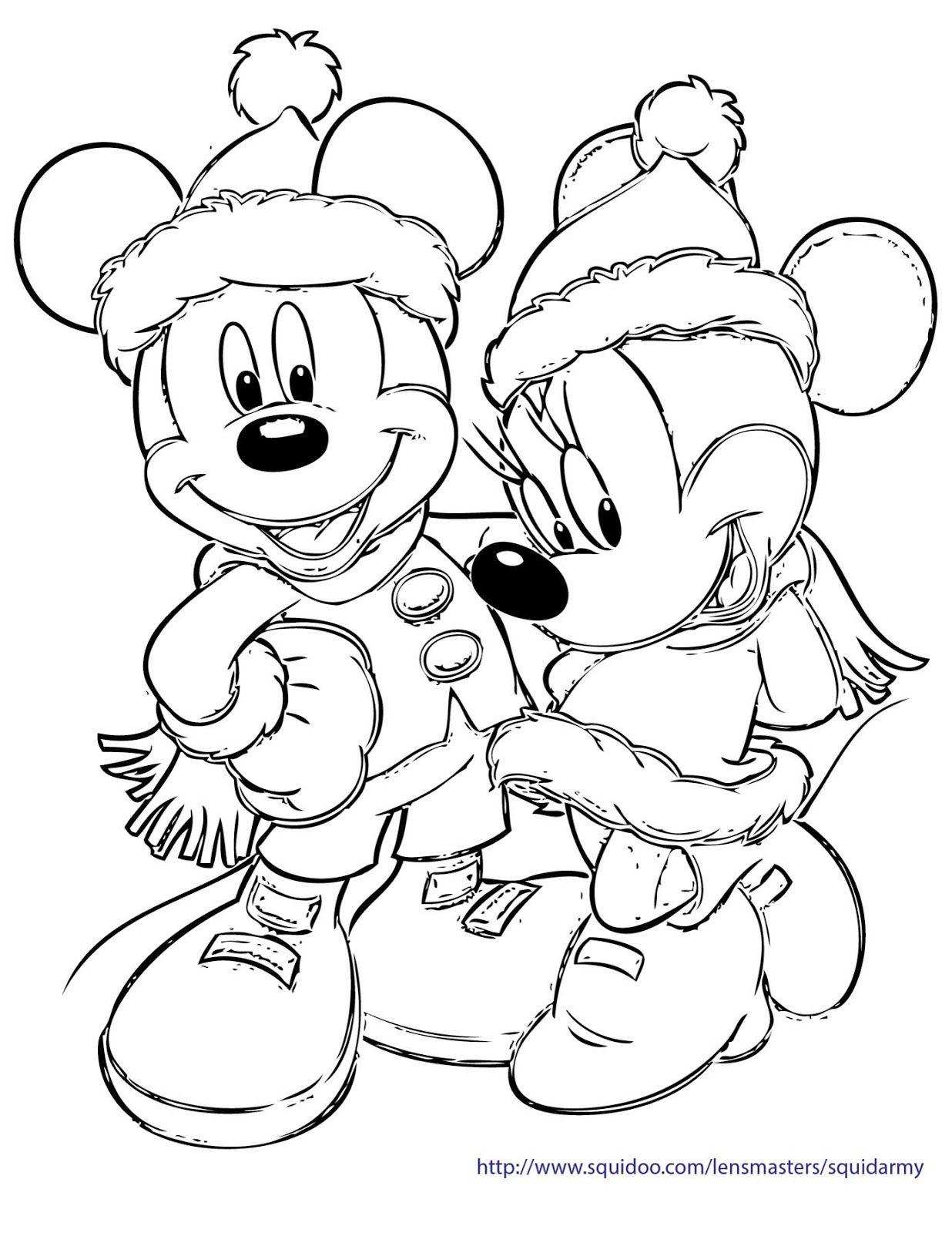 46+ Free Disney Coloring Pages Christmas Ornaments Books