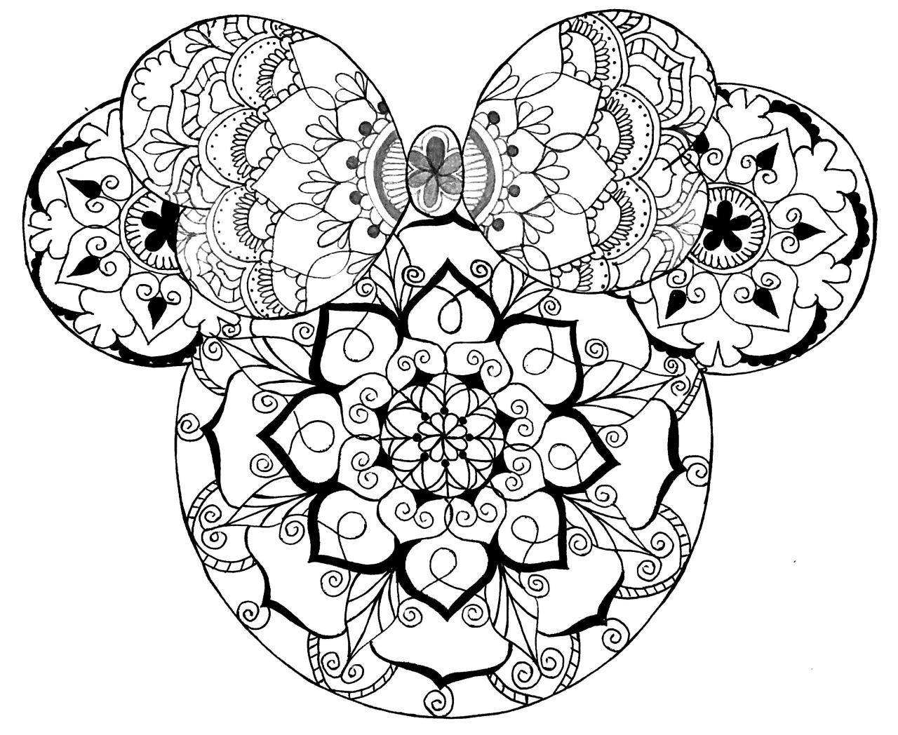 10 Enchanting Mandala Disney Coloring Pages to Unleash Your Inner Artist