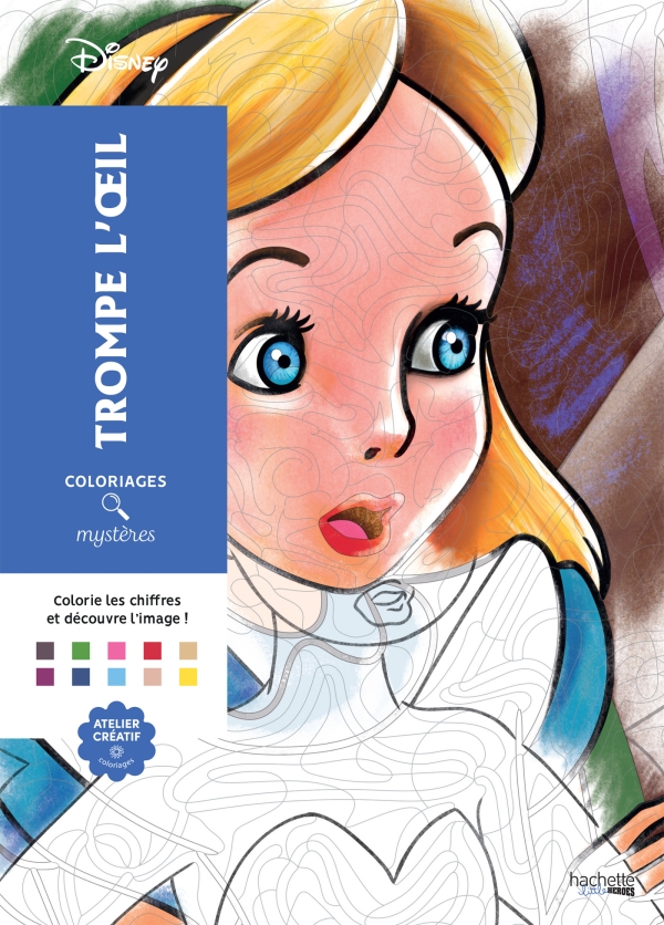 10 Trompe L'oeil Disney Coloring Books That Will Trick Your Eyes