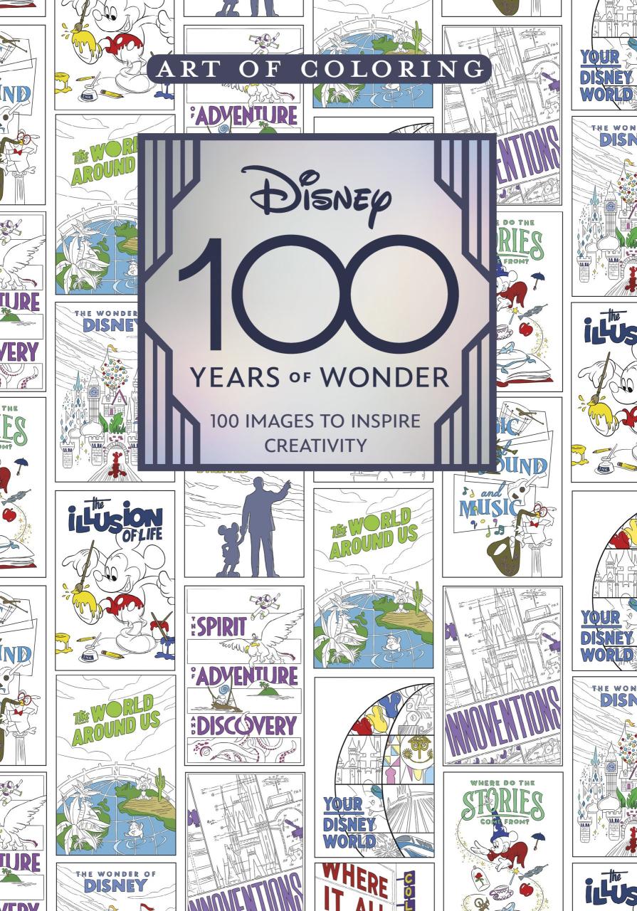 10 Stunning Disney 100 Years of Wonder Coloring Pages