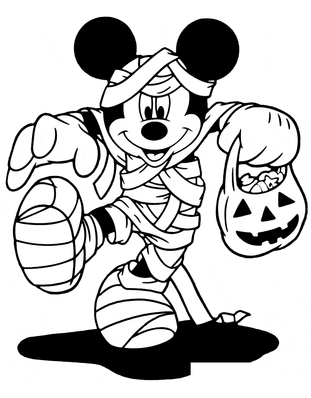 10 Spooktacular Disney Coloring Pages for a Hauntingly Fun Halloween