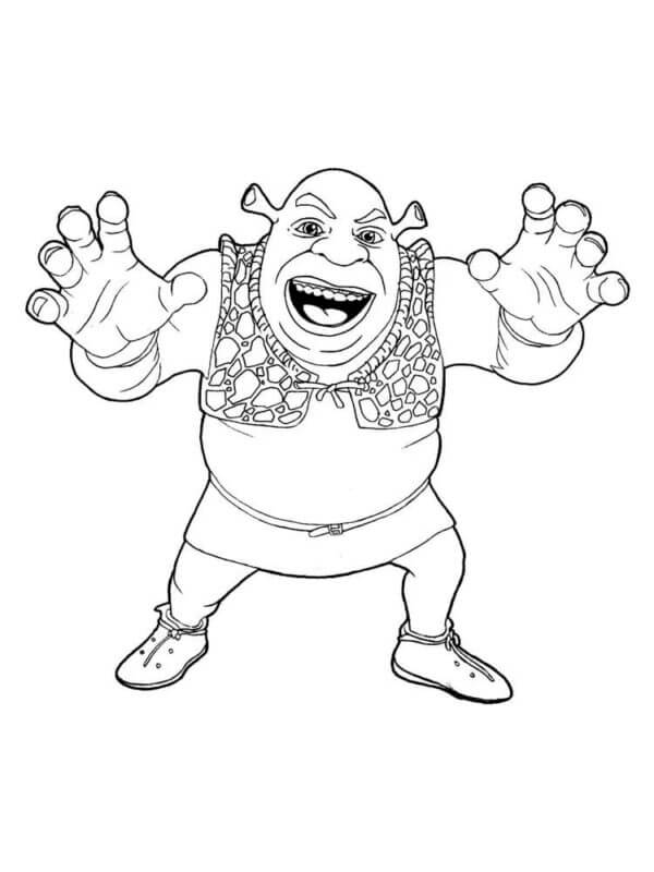 10 Hilarious Disney Shrek Coloring Pages to Keep You Entertained