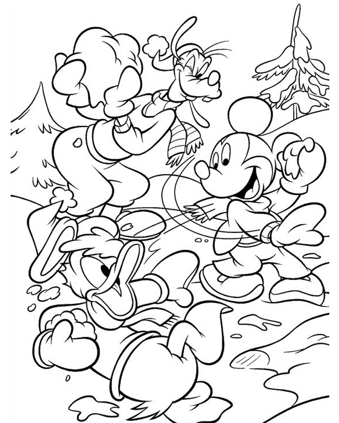 10 Winter Disney Coloring Pages That Will Melt Your Heart