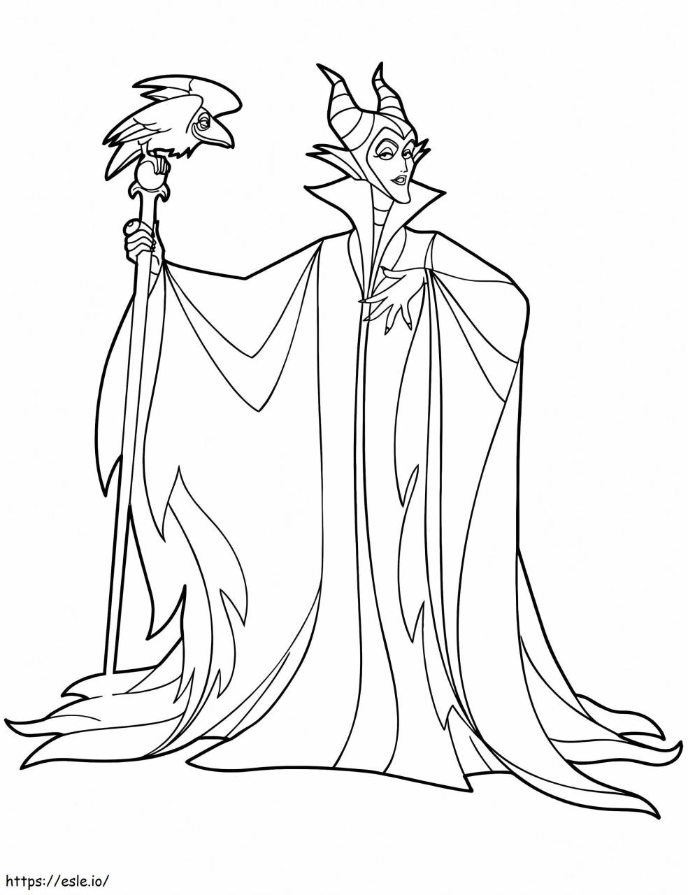 10 Evil Maleficent Disney Villain Coloring Pages to Unleash Your Dark Side