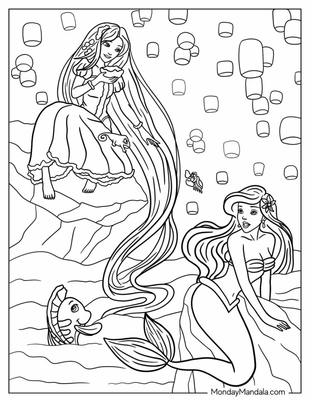 10 Magical Disney Coloring Pages to Spark Your Imagination