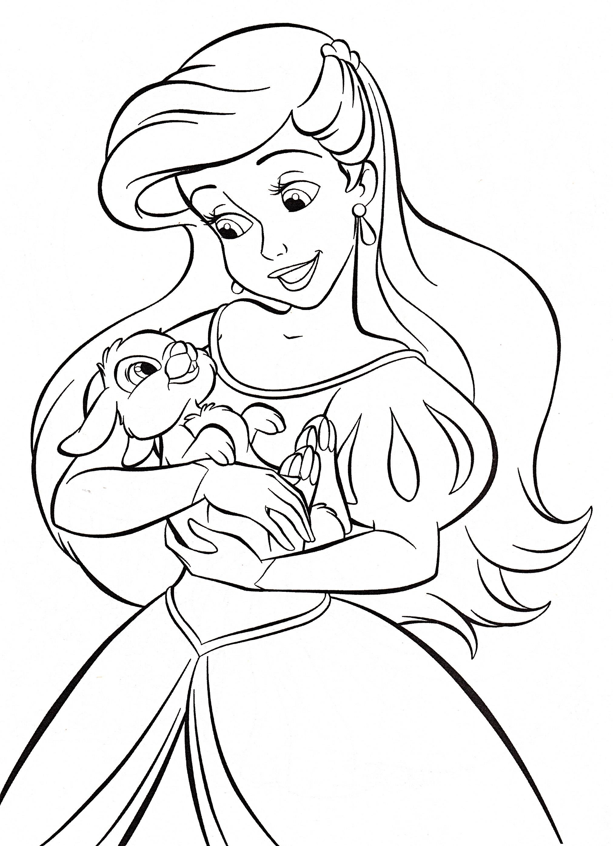 30+ Best of Disney Coloring Pages For Kids Book Pages