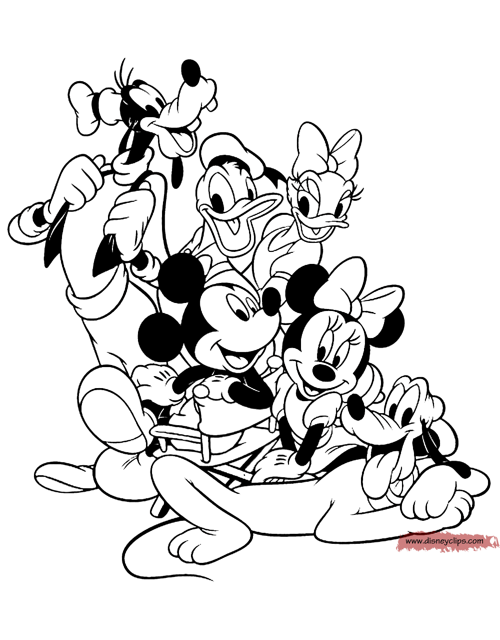 10 Disney Coloring Pages Mickey Mouse And Friends: A Fun-Filled Adventure for Kids of All Ages