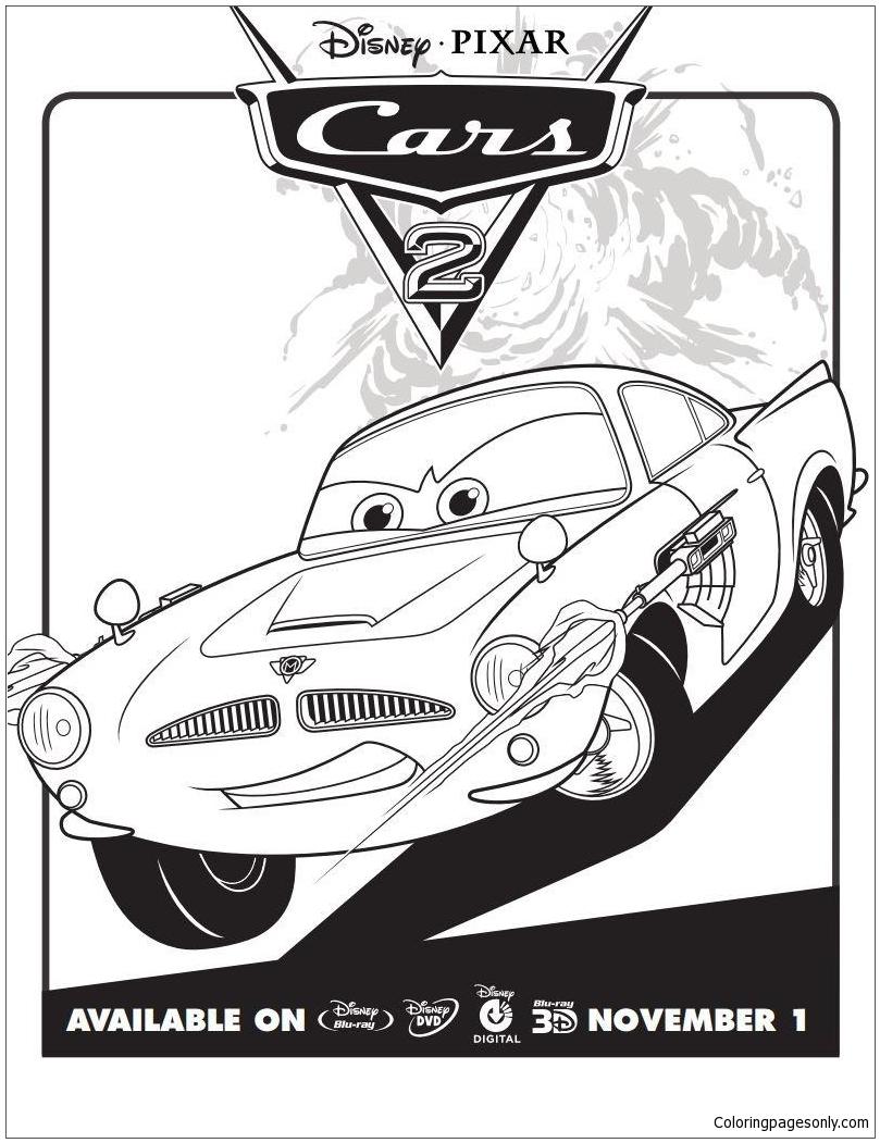 40+ Download Disney Coloring Pages Cars Line Art