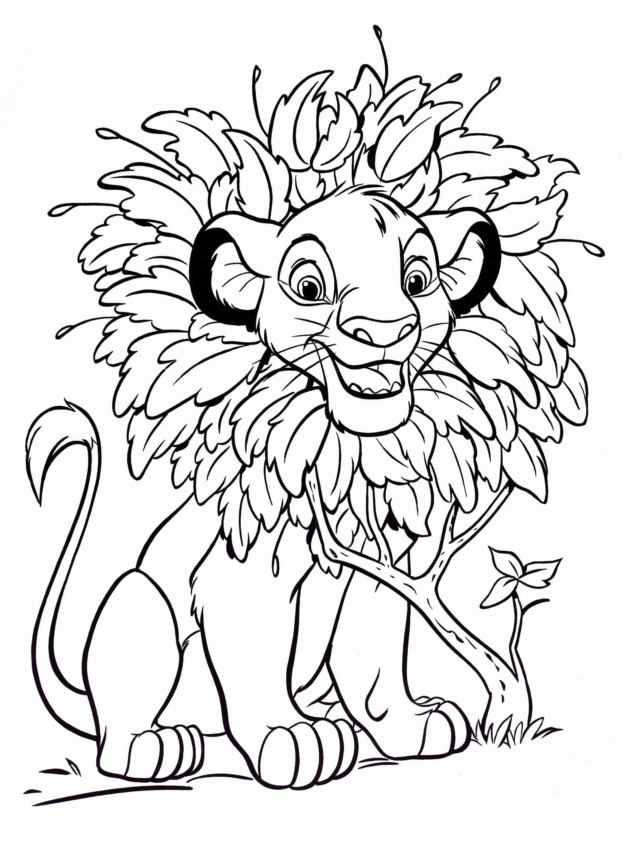 41+ Best of Disney Coloring Pages Printables for Adult