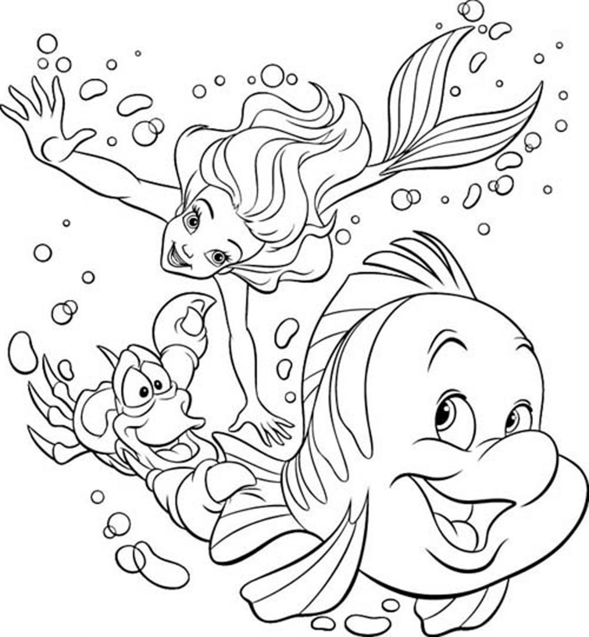 10 Free Printable Disney Coloring Pages for Everyone