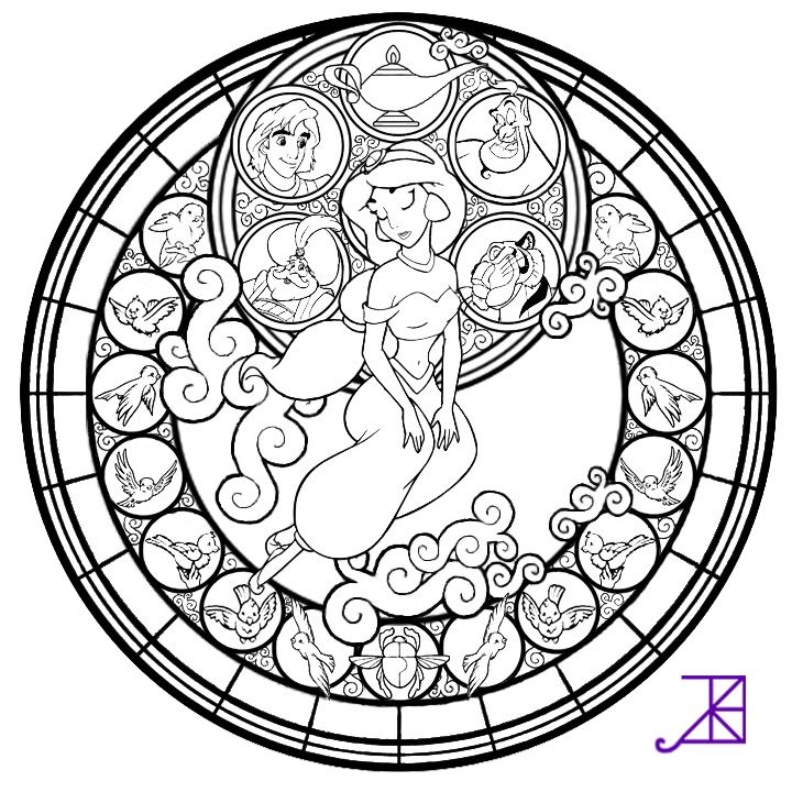 10 Relaxing Disney Mandala Coloring Pages to Print: Unwind with Your Favorite Characters