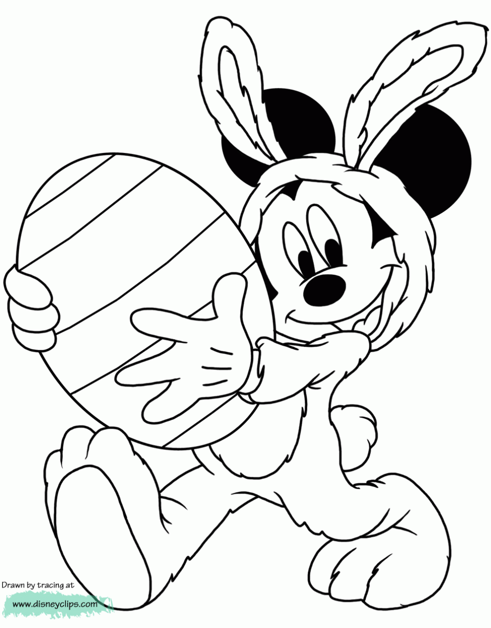 10 Festive Easter Coloring Pages Featuring Disney Characters to Brighten Your Holiday