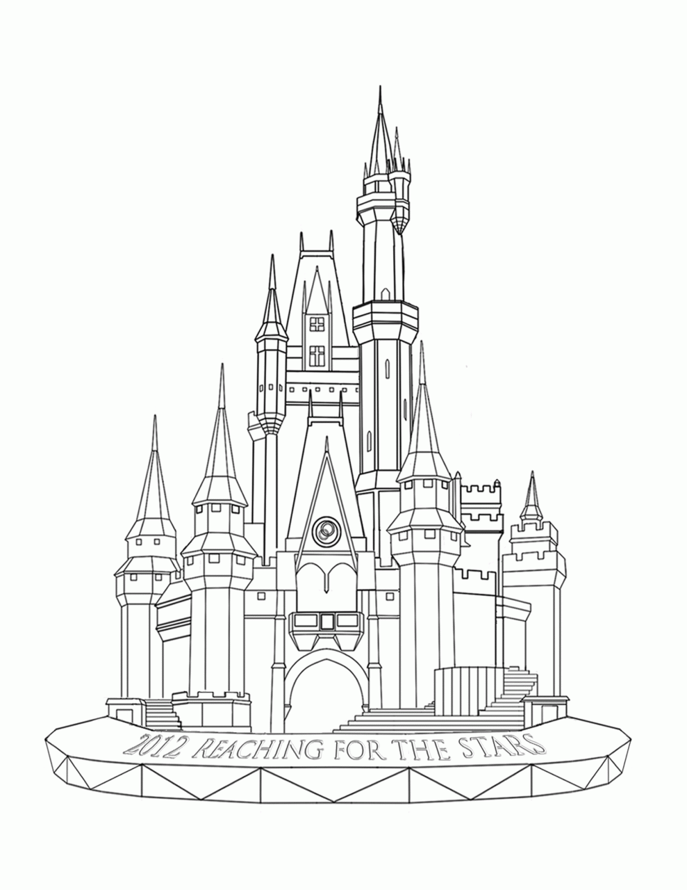 10 Enchanting Disney Castle Coloring Pages for Your Artistic Journey