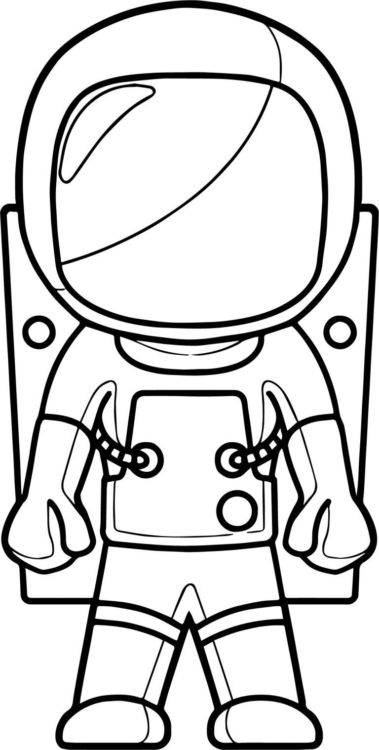 10 Astronaut Travel Coloring Pages Printable for Kids 24