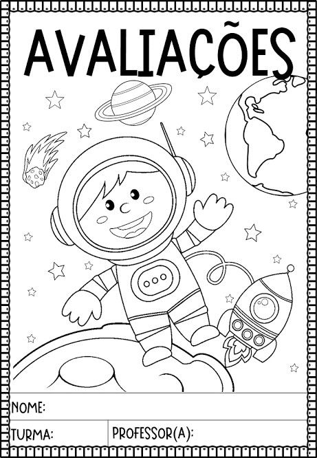 10 Astronaut Travel Coloring Pages Printable for Kids 5