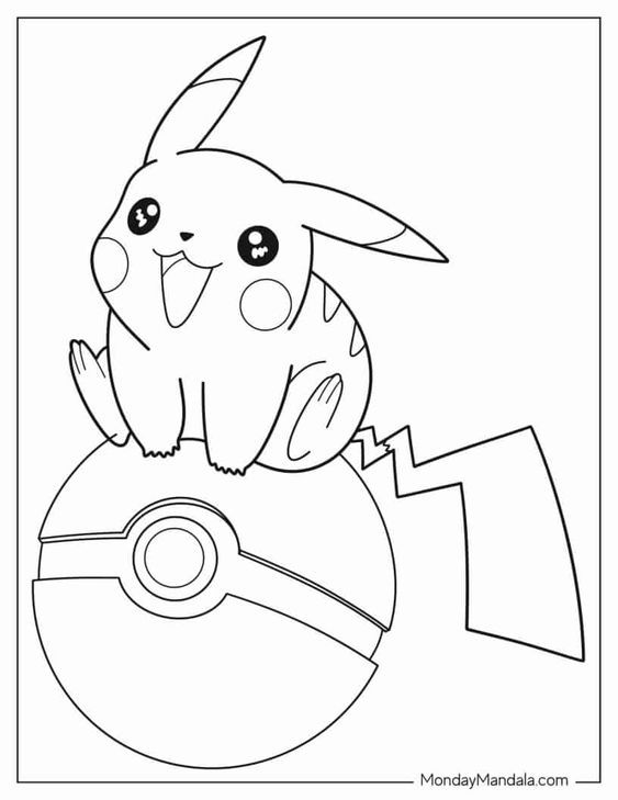 37 Easy Coloring Pages for Kids Animals 13