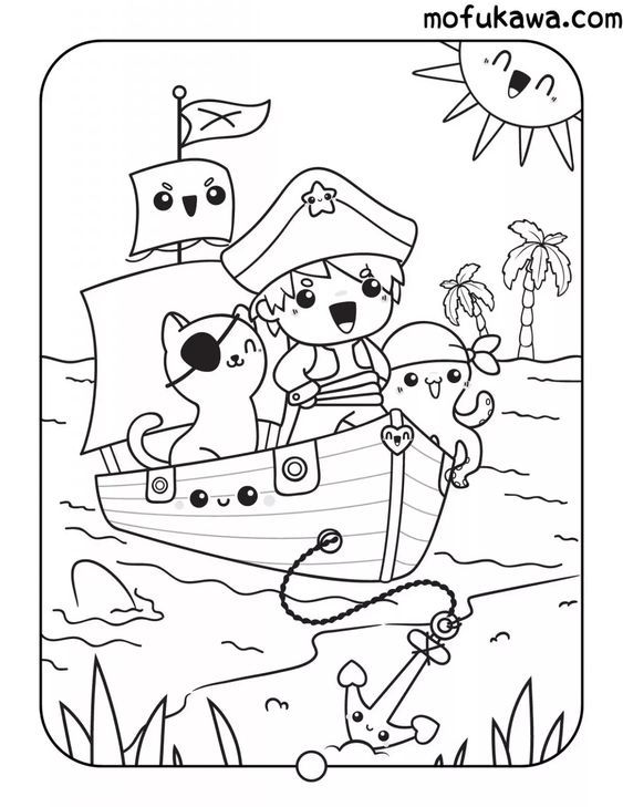 37 Easy Coloring Pages for Kids Animals 15