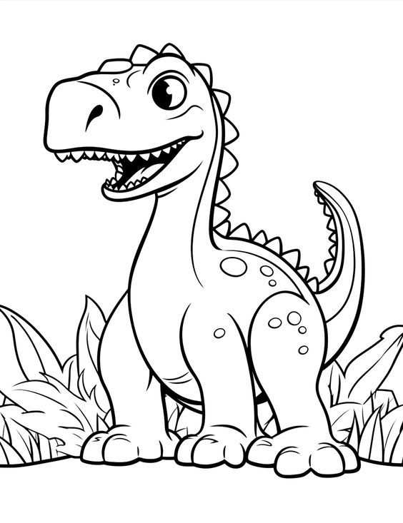 37 Easy Coloring Pages for Kids Animals 18