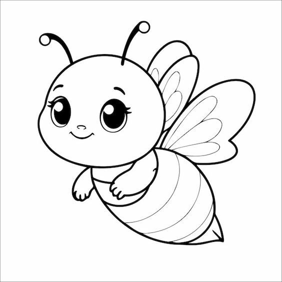 37 Easy Coloring Pages for Kids Animals 4