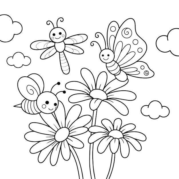 41 Easy Butterfly Coloring Pages for Kids Free Printable 37