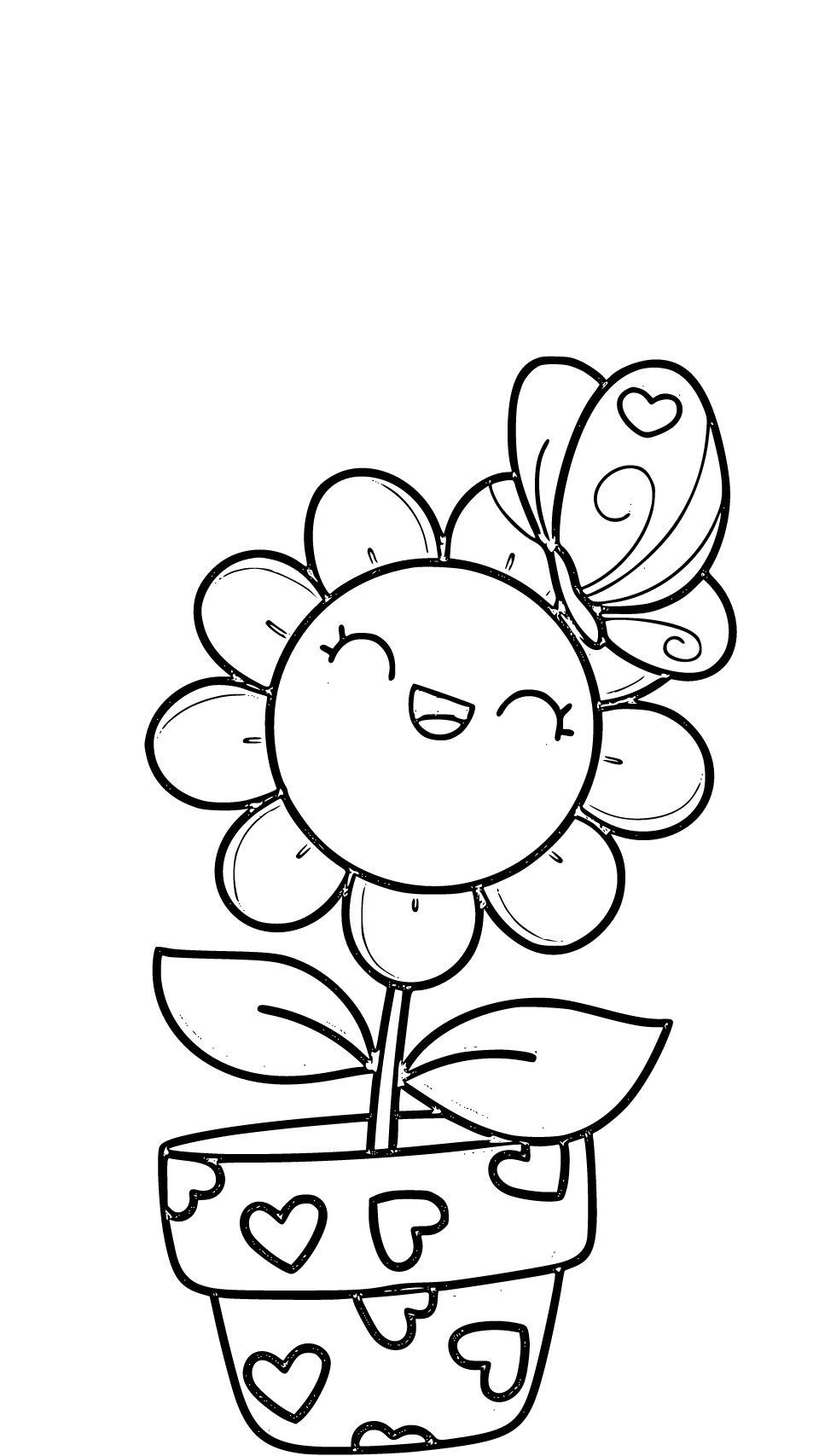 41 Easy Butterfly Coloring Pages for Kids Free Printable 6