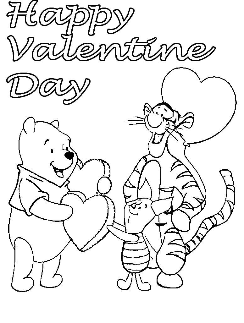 10 Disney Valentine's Day Coloring Pages for Kids to Express Their Love