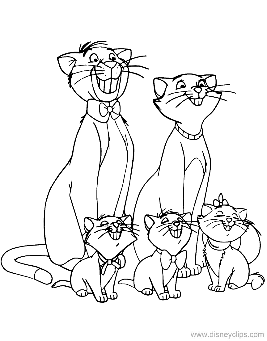 10 Aristocats Coloring Pages for Disney Lovers: Unleash Your Inner Artist!