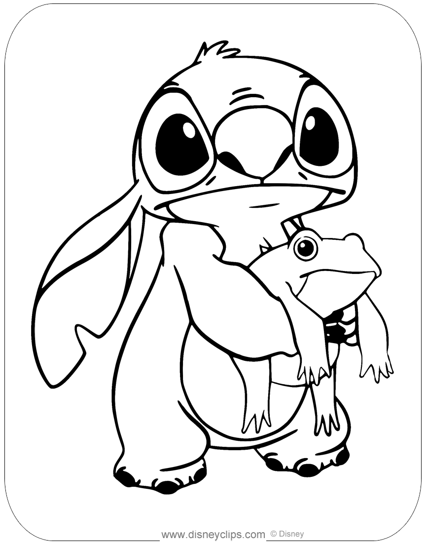 10 Stitch Coloring Pages for Disney Fans: Unleash Your Creativity with the Adorable Alien