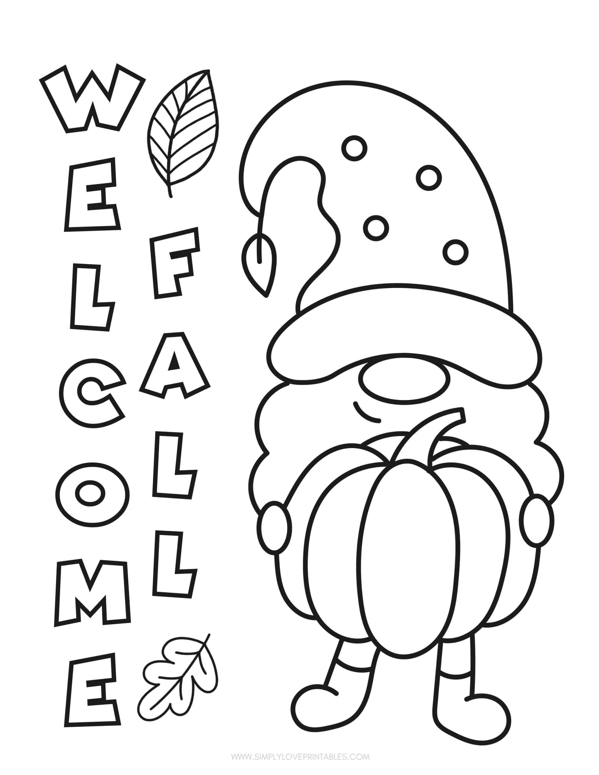 easy fall coloring pages printable jpg