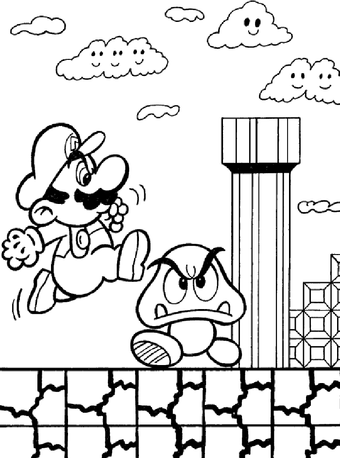 mario coloring pages printable fun jpg