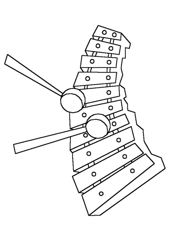 free instrument coloring pages printable music jpg