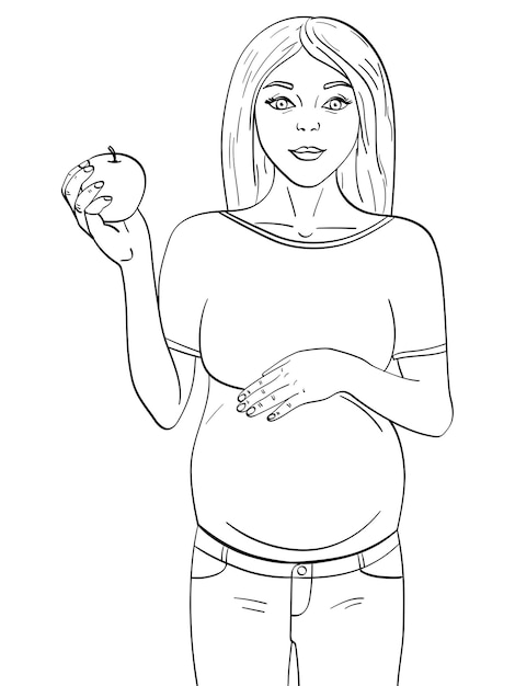 free printable pregnancy coloring pages jpg