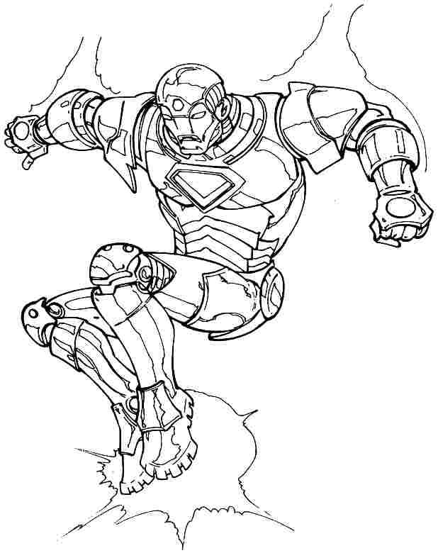 funtastic iron man coloring pages printable jpg